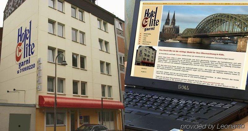 Hotel Elite An Der Universitaet Köln Eksteriør billede